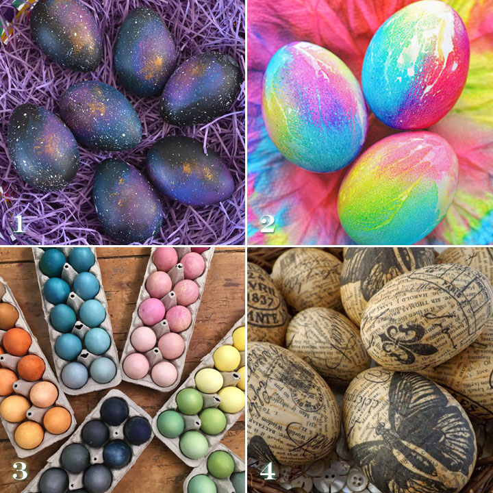 Decorate eggs for spring